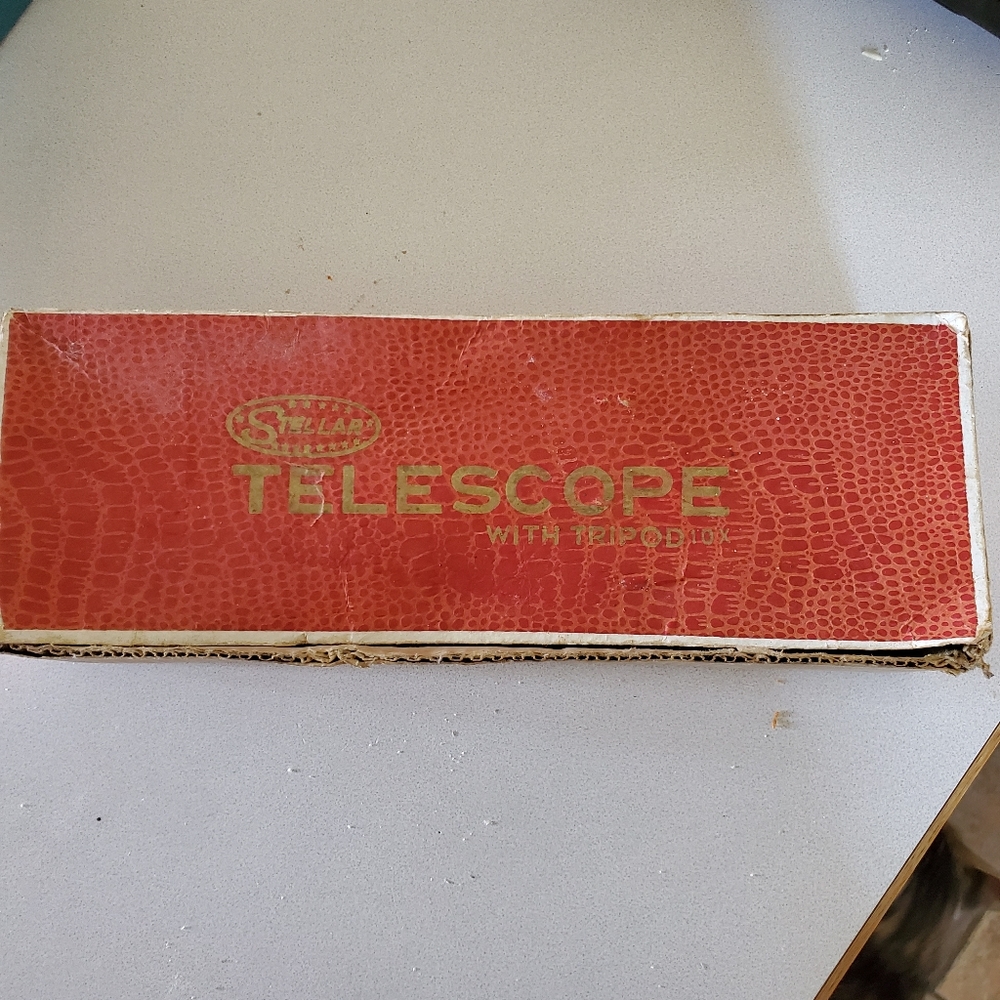 Vintage Stellar Telescope with Tripod